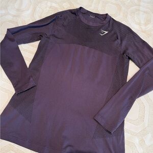 Gymshark Purple Long Sleeve Top